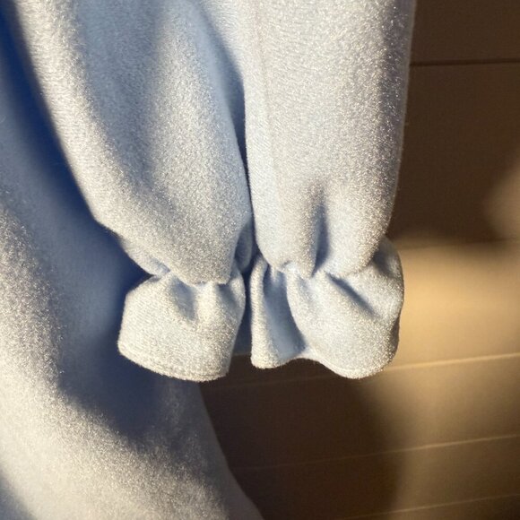 CJS Powder Blue Womens Robe Size Medium - Picture 5 of 8